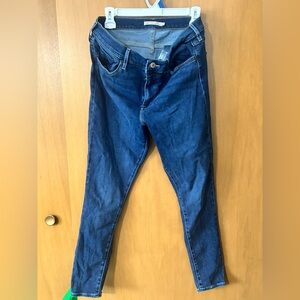 Signature by Levi Strauss Dark Blue Women's Skinny Jeans